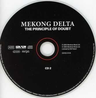 2CD Mekong Delta – The Principle Of Doubt 2005  digipack - 4