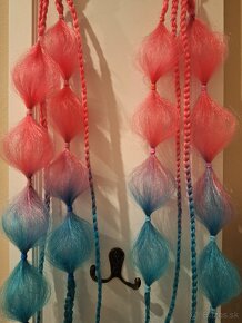 Bubble braids - zapletané copíky na gumičke - 4