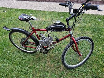 Motobicykel 80ccm benzín 2 takt. - 4