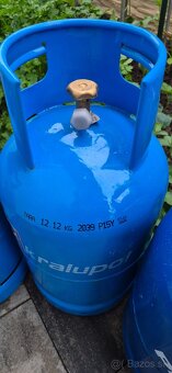 Predám 10kg propan butan fľaše s zostatkovým plynom.. - 4