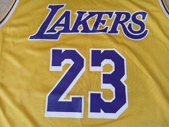 Basketbalový dres LeBron James Los Angeles Lakers - 4