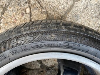 225-45-17 pneu + Alu 5x112r17 na predaj - 4
