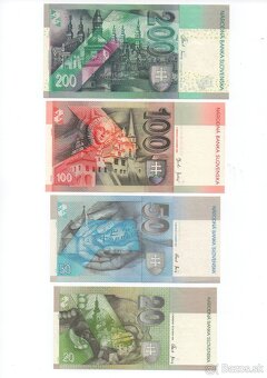 Sada Slevenských bankoviek - 4