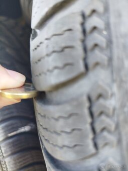Predám staršie zimné pneumatiky 205/55 R16 s diskami - 4