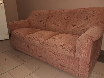 Rozťahovacia troj sedacka, gauc, textilna - 4