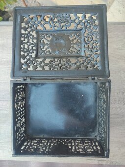 Krásná kovová truhlica 85€ - 4