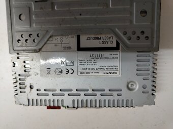 autorádio sony cdx-gt25 20€ - 4