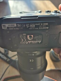 Profesionálny Full-frame set Sony Alpha A900 + A100 + 4 obje - 4