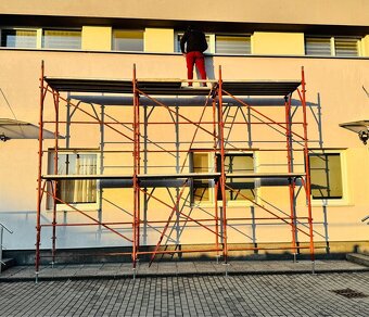 Fasádne rámové lešenie - 4
