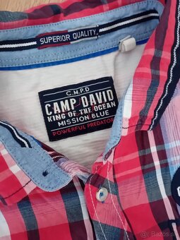 Pánska košela, CAMP DAVID, velk. M - 4