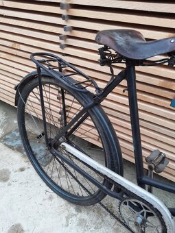 Predám starý zachovalý bicykel na dekoráciu - 4