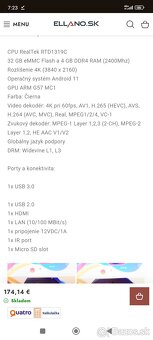 Predám Formuler Z11 PRo Android 4k Tv box - 4