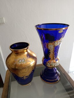 Zlatá Váza, starožitnosti, sklo, keramika, zdobené, - 4