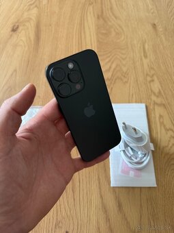 iPhone 16 Pro 128 gb Black Titanium v záruke +príslušenstvo - 4