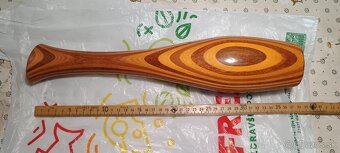 Retro drevena vaza - 4