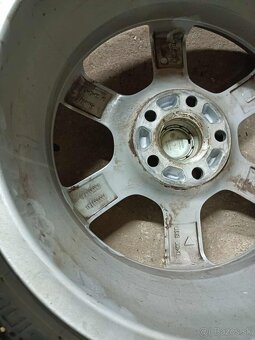 ❄️zimné alu disky Škoda 5x100 r15 185/60 6mm - 4
