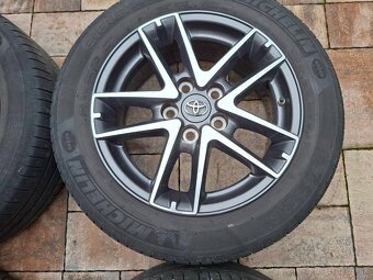 Orig. hliníkové disky Toyota R16, 5x114,3 - 4
