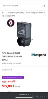 ☆ Ochrana čerpadla vodárni 230V/8A CALPEDA ITALY (pov.117€) - 4