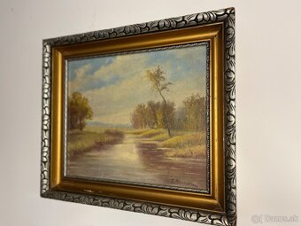 A. Němeček – olejomaľba - 4