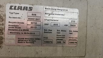 CLAAS kosa a zhrňovač - 4
