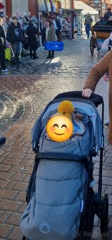 Bugaboo Fox3 vo farbe Grey melange - dvojkombinacia - 4