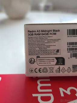 VYPRODÁNO Redmi A3 3/64GB Nový - 4