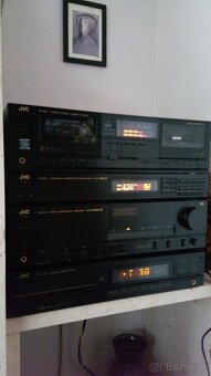 Predám HIFI JVC-zosilnovač, CD prehrávač, rádio, magnetofon - 4