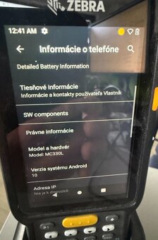 Zebra MC330, Datalogic priemyselný mobilný terminál - 4
