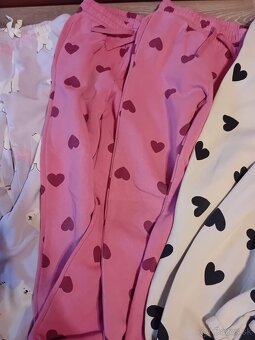 Zateplené tepláky HandM - veľ. 134 - 4