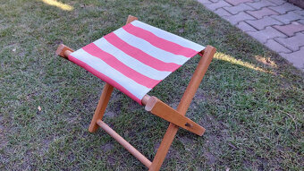 Retro lehátko + podnožka - 4