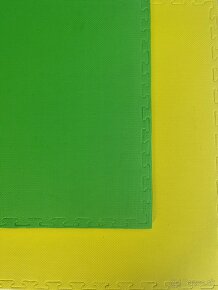 Tatami Champion puzzle  zeleno-žltá 105cm x 105cm x 2cm - 4