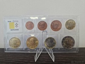 Vatikan UNC sada 1 cent - 2€ euro, mince s narodnym motivom - 4