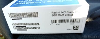 2X Nový Xiaomi Redmi 14C(CZ distribuce), černý a modrý - 4