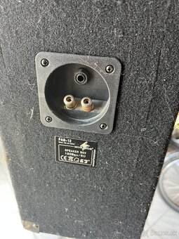 Repro MONACOR PAB-12 + Yamaha EMX 660 - 4