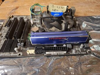 MB GIGABYTE H81M-S2PV + i3-4330 + RAM 4GB - 4