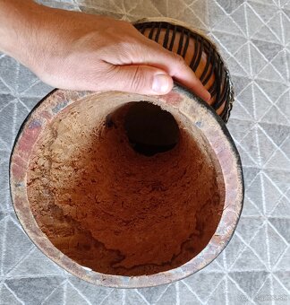 Africký bubon Djembe – výška 58 cm, priemer 31 cm. - 4