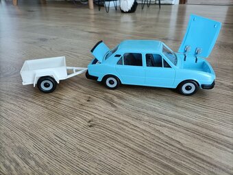 Skoda 120 kdn s vozikom retro hracky - 4