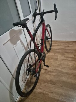 Predám Trek domane Sl6 veľ. 58,crimson/black - 4