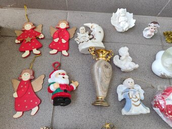 Predám tieto Vianočné dekorácie. Cena za celok. Osobne v Trn - 4