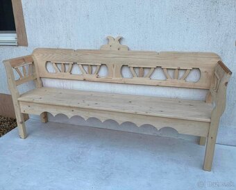 Nová vidiecká lavica - L28 - 4