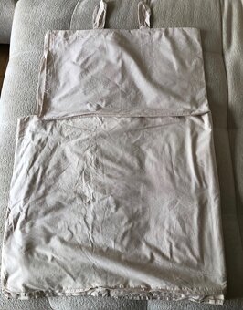 2x krémové obliečky do detskej postieľky, 10 E/súprava - 4