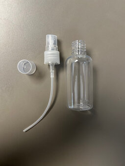 Plastové flašky 50ml,250ml s uzávermi. - 4