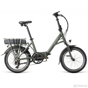 Nový mestský skladací elektrobicykel Sienna 20” TN, khaki - 4