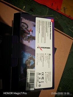 4k/60Fps akčná kamera Exprotrek/dual display - 4