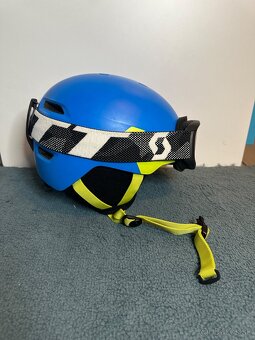 Lyžiarska prilba a lyžiarske okuliare Scott - 4