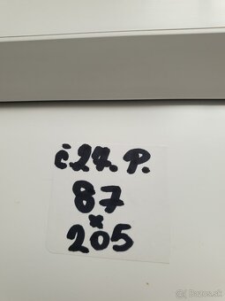 Plastove dvere č. 27. 87x205cm P - 4