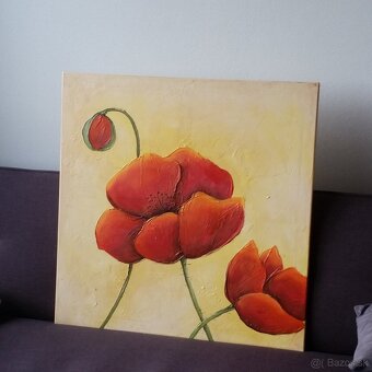 Stary obraz kvet - 4