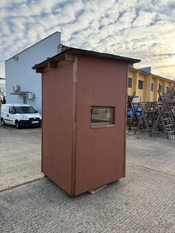 Poľovnícky posed 125x125 , zateplený - 4