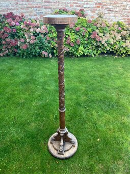 Drevený stojan na kvety - 4