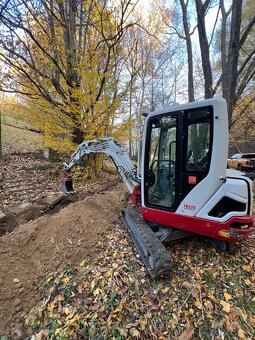 Zemné, výkopové a búracie prace s minibagrom - 4
